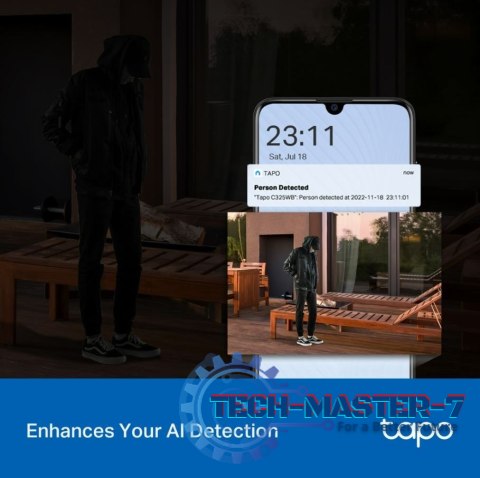 Kamera Wi-Fi do monitoringu zewnętrznego Tapo C325WB Kamera Wi-Fi do monitoringu zewnętrznego Tapo C325WB