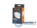 Ładowarka sieciowa Ribera 1x USB-A + 1x USB-C 20W Biała