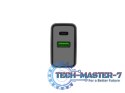 Ładowarka sieciowa Ribera 1x USB-A + 1x USB-C 20W Czarna
