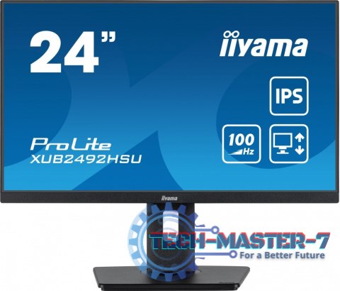 Monitor 23.8 cala XUB2492HSU-B6 IPS,HDMI,DP,100Hz,PIVOT,USB,HAS/150mm