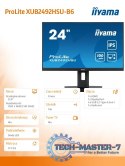 Monitor 23.8 cala XUB2492HSU-B6 IPS,HDMI,DP,100Hz,PIVOT,USB,HAS/150mm