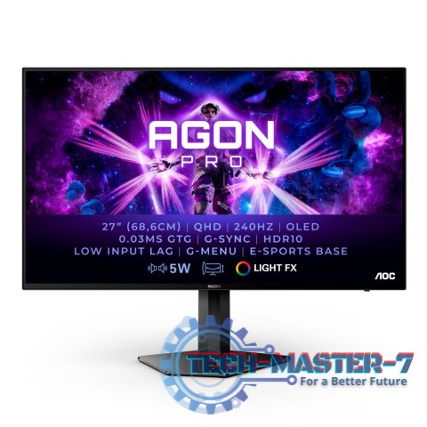 Monitor 27 cali AD276QZD OLED 240Hz HDMIx2 DPx2 Pivot