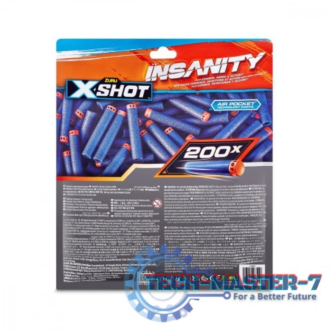 Strzałki Insanity 200 sztuk foliopak Strzałki Insanity 200 sztuk foliopak