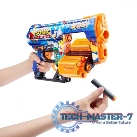 Wyrzutnia Skins Dread Sonic 12 strzałek Maga Wyrzutnia Skins Dread Sonic 12 strzałek Maga