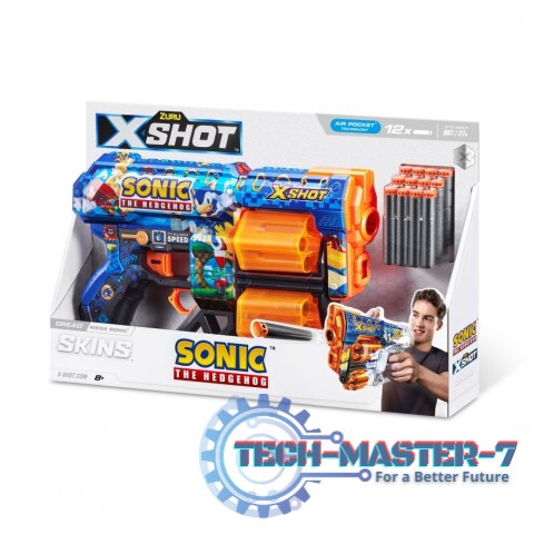 Wyrzutnia Skins Dread Sonic 12 strzałek Maga Wyrzutnia Skins Dread Sonic 12 strzałek Maga