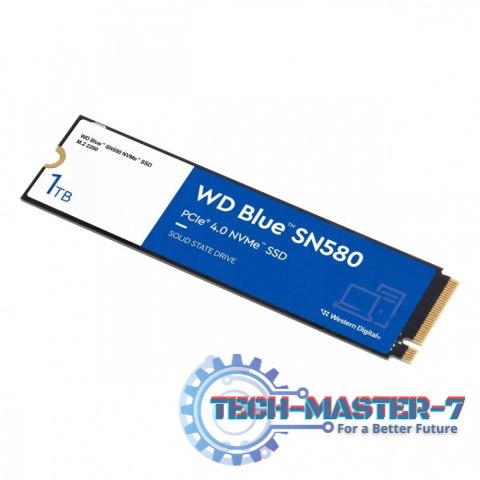 Dysk SSD WD Blue 1TB SN580 NVMe M.2 PCIe Gen4 Dysk SSD WD Blue 1TB SN580 NVMe M.2 PCIe Gen4