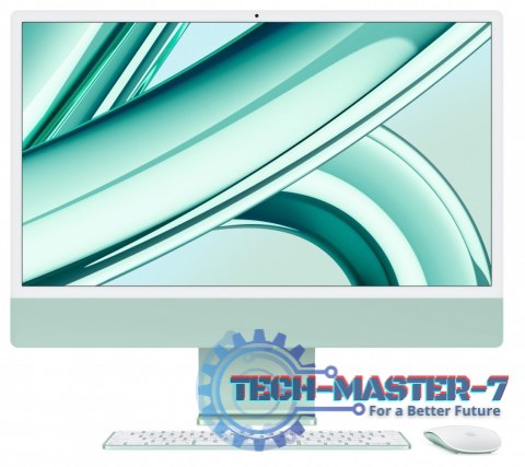 IMac 24 cale: M3 8/8, 8GB, 256GB SSD - Zielony