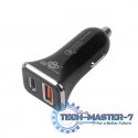 Ładowarka samochodowa uniwersalna USB A+C QC