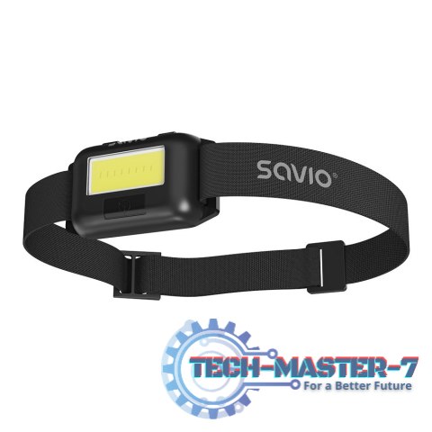 Latarka czołowa LED, COB, 140 lm, zasięg 10m, 4 tryby, FL-01 Latarka czołowa LED, COB, 140 lm, zasięg 10m, 4 tryby, FL-01