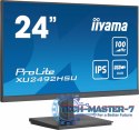 Monitor 23.8 cala XU2492HSU-B6 IPS,FHD,HDMI,DP,100Hz,4xUSB3.2,SLIM,2x2W