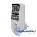 Programator czasowy z ekranem LCD, 16A, 3680W, AE-03