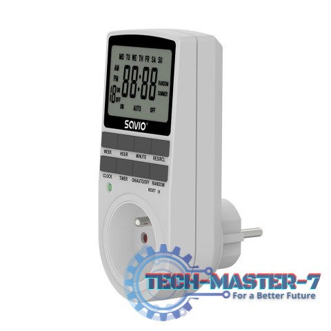 Programator czasowy z ekranem LCD, 16A, 3680W, AE-03 Programator czasowy z ekranem LCD, 16A, 3680W, AE-03