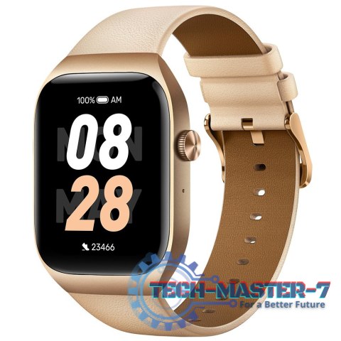 Smartwatch T2 1.75 cala 300 mAh złoty