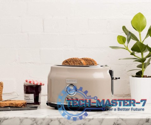 Toster dwuszczelinowy Dorset popielaty Toster dwuszczelinowy Dorset popielaty