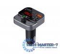Transmiter samochodowy FM MP3 z funkcją BT,USB LCD FM-84B QC3.0