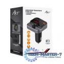 Transmiter samochodowy FM MP3 z funkcją BT,USB LCD FM-84B QC3.0