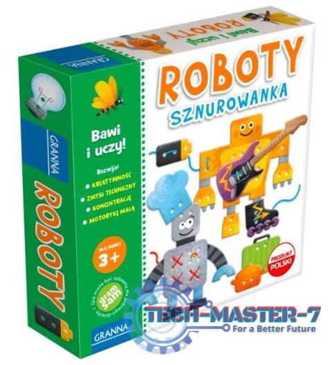 Gra Roboty sznurowanka Gra Roboty sznurowanka