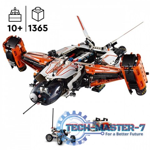 Klocki Technic 42181 Transportowy statek kosmiczny VTOL LT81 Klocki Technic 42181 Transportowy statek kosmiczny VTOL LT81