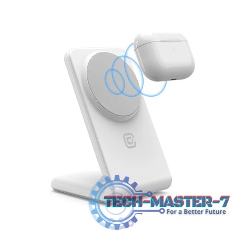 Ładowarka bezprzewodowa 2w1 z MagSafe do iPhone i AirPods Ładowarka bezprzewodowa 2w1 z MagSafe do iPhone i AirPods