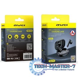 Słuchawki stereo Bluetooth T66 TWS Czarne