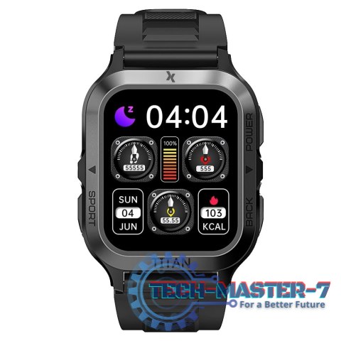 Smartwatch Fit FW67 Titan Pro Grafitowy Smartwatch Fit FW67 Titan Pro Grafitowy