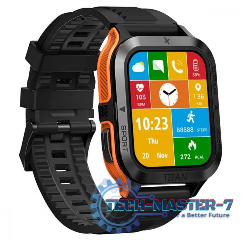 Smartwatch Fit FW67 Titan Pro Orange