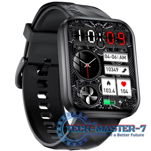 Smartwatch KU6 Meta 1.96 cala 260 mAh czarny Smartwatch KU6 Meta 1.96 cala 260 mAh czarny