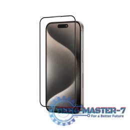 Szkło hartowane 9H na cały ekran iPhone 15 Pro