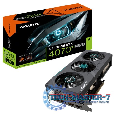 Karta graficzna RTX 4070 Ti SUPER EAGLE OC 16G GDDR6X 256bit 3DP Karta graficzna RTX 4070 Ti SUPER EAGLE OC 16G GDDR6X 256bit 3DP