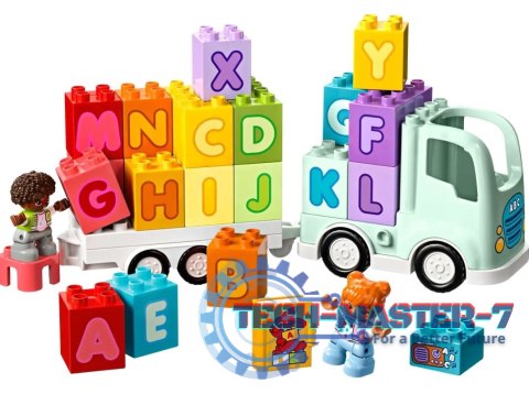 Klocki DUPLO 10421 Ciężarowka z alfabetem Klocki DUPLO 10421 Ciężarowka z alfabetem