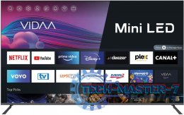 Telewizor Smart 4K SLE 65MU700 Mini LED SMART VIDAA od Hisens Bluetooth