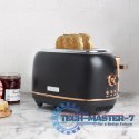 Toster Heritage czarno-miedziany