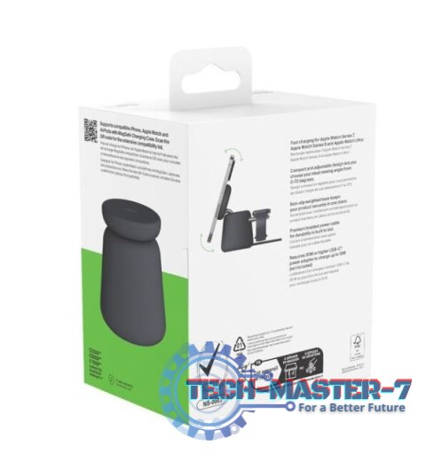 Bezprzewodowa ładowarka BoostCharge Pro 2w1 Mag Safe Charcoal Bezprzewodowa ładowarka BoostCharge Pro 2w1 Mag Safe Charcoal
