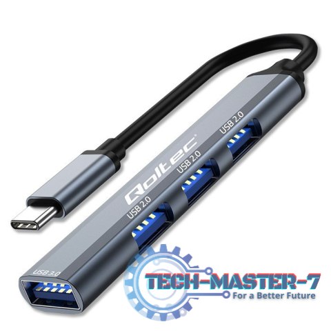 HUB adapter USB-C 3.1 4w1 | USB 3.0 | 3x USB 2.0