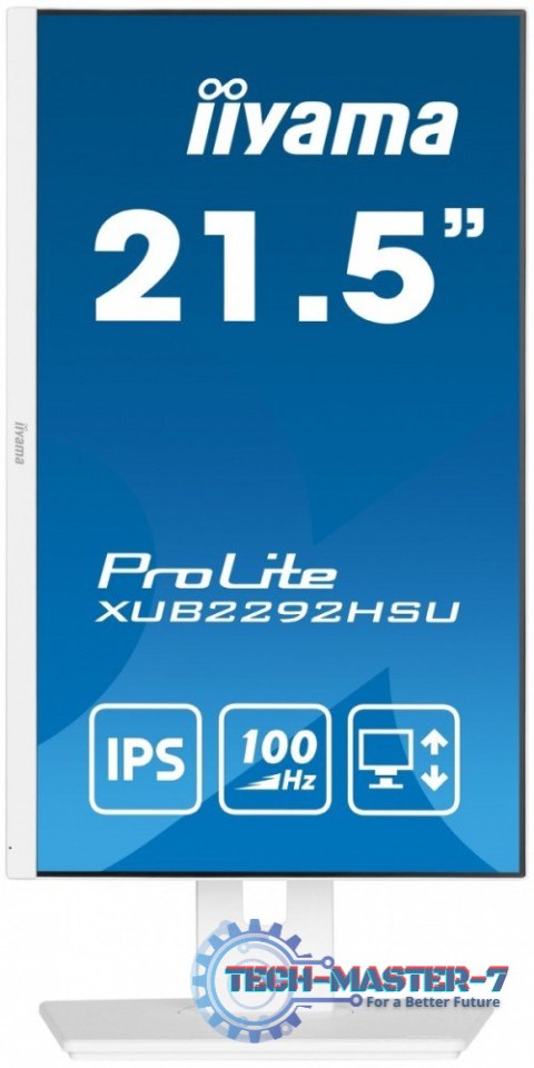 Monitor 21.5 cala ProLite XUB2292HSU-W6 IPS,100Hz,FreeSync,PIVOT,0.4ms,HDMI, DP,4xUSB(3.2),2x2W,HAS(150mm), Biały Monitor 21.5 cala ProLite XUB2292HSU-W6 IPS,100Hz,FreeSync,PIVOT,0.4ms,HDMI, DP,4xUSB(3.2),2x2W,HAS(150mm), Biały