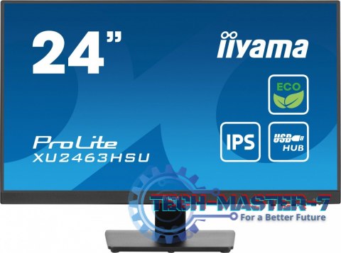 Monitor 24 cale XU2463HSU-B1 IPS,100HZ,ECO,3ms,SLIM,HDMI,DP,2x USB3.2 ,TCO,EPEAT