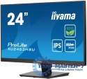 Monitor 24 cale XU2463HSU-B1 IPS,100HZ,ECO,3ms,SLIM,HDMI,DP,2x USB3.2 ,TCO,EPEAT