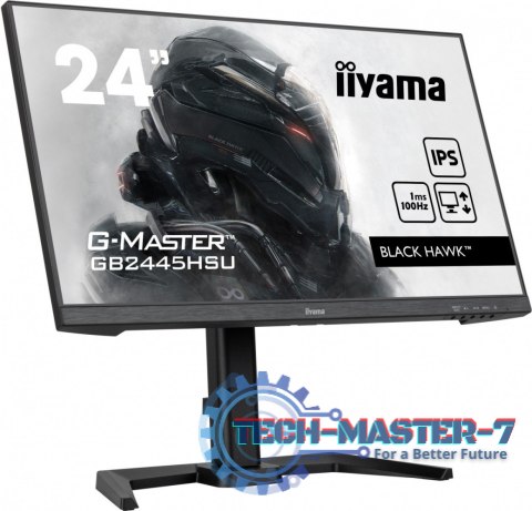 Monitor G-Master 23.8 cala GB2445HSU-B1 IPS,FHD,100Hz,1ms,2xUSB,HDMI,DP,2x2W, FreeSync,HAS(150mm) Monitor G-Master 23.8 cala GB2445HSU-B1 IPS,FHD,100Hz,1ms,2xUSB,HDMI,DP,2x2W, FreeSync,HAS(150mm)