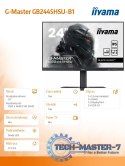 Monitor G-Master 23.8 cala GB2445HSU-B1 IPS,FHD,100Hz,1ms,2xUSB,HDMI,DP,2x2W, FreeSync,HAS(150mm)