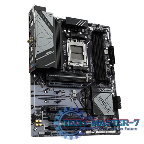 Płyta główna B650 EAGLE AX AM5 4DDR5 HDMI/DP ATX Płyta główna B650 EAGLE AX AM5 4DDR5 HDMI/DP ATX