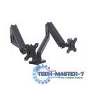Uchwyt do 2 monitorów LED/LCD 13-32 Cale UM-116 wspomaganie gazowe2-9kg