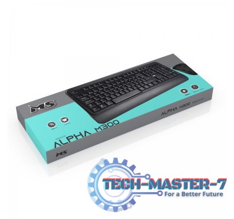Zestaw bezprzewodowy klawiatura + mysz Alpha M300 Zestaw bezprzewodowy klawiatura + mysz Alpha M300