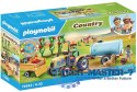 Zestaw z figurkami Country 71442 Traktor z przyczepa i zbiornikiem na wodę