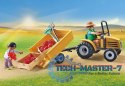 Zestaw z figurkami Country 71442 Traktor z przyczepa i zbiornikiem na wodę