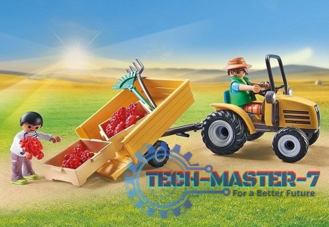 Zestaw z figurkami Country 71442 Traktor z przyczepa i zbiornikiem na wodę Zestaw z figurkami Country 71442 Traktor z przyczepa i zbiornikiem na wodę