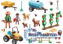Zestaw z figurkami Country 71442 Traktor z przyczepa i zbiornikiem na wodę