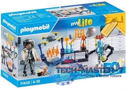 Zestaw z figurkami My Life 71450 Naukowiec z robotami