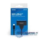 Adapter USB-C 3.1 Gen 1 (M) - SATA (F) do dysków 2.5 cala, AK-69