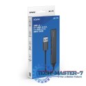 Hub 4 porty USB-A - 3 x USB-A 2.0, 1 x USB-A 3.0, 5 Gbps, Aluminium, AK-70