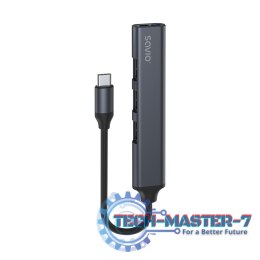 Hub 4 porty USB-C - 3 x USB-A 2.0, 1 x USB-A 3.1 3.1 GEN 1, 5 Gbps, AK-71